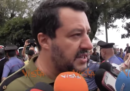 Il video di Salvini che perde la pazienza con una giornalista di SkyTg24