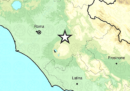 C'è stato un terremoto di magnitudo 3.7 in provincia di Roma