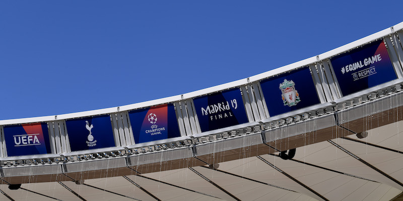 Lo stadio Metropolitano, sede della finale di UEFA Champions League (Mike Hewitt/Getty Images)