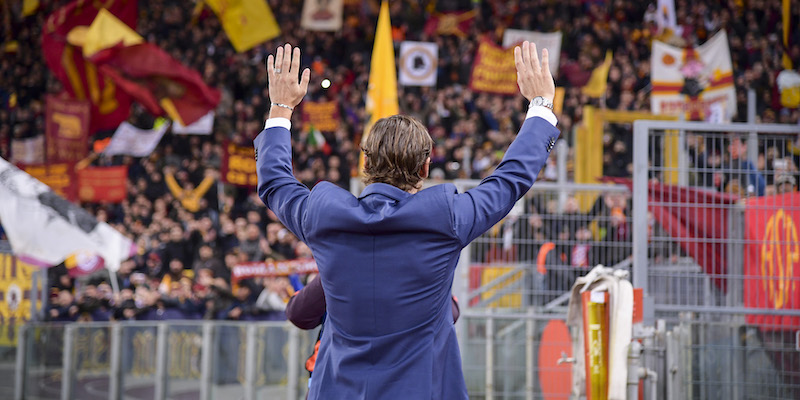 Francesco Totti lascia la Roma