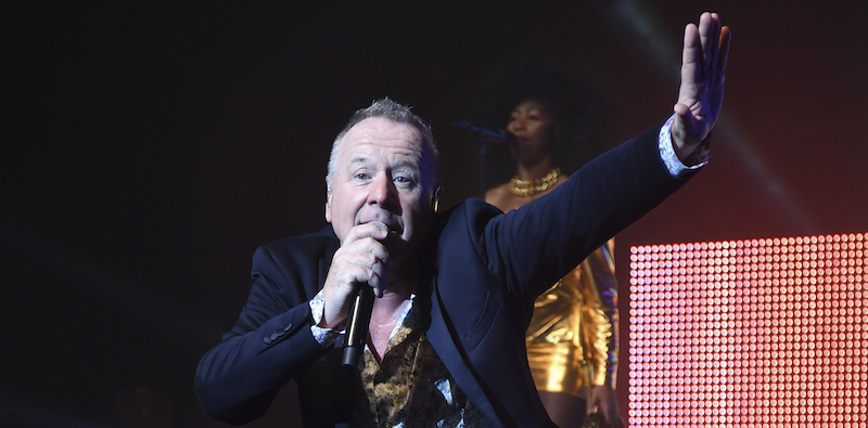 Jim Kerr durante un concerto dei Simple Minds a Miami Beach, in Florida, nel 2018
(mpi04/MediaPunch /IPX)