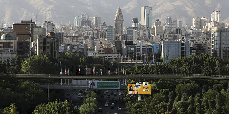 Teheran, 11 luglio 2019 (AP Photo/Vahid Salemi)