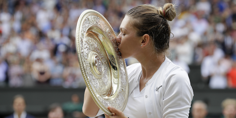 Simona Halep ha vinto Wimbledon