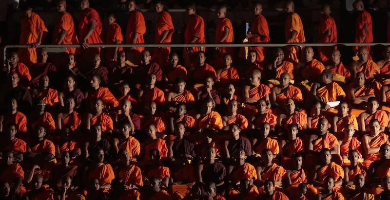 Monaci buddisti srilankesi (AP Photo/Eranga Jayawardena)