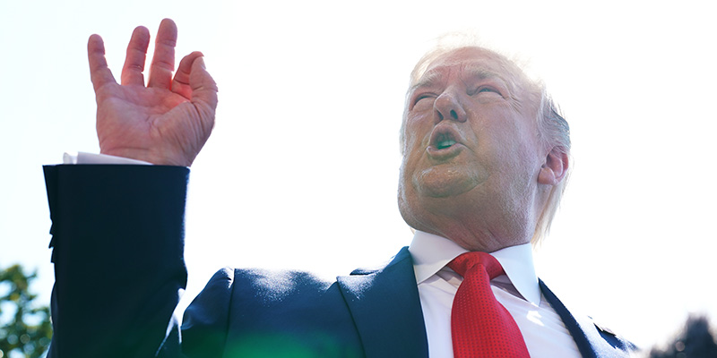 Il presidente degli Stati Uniti, Donald Trump (Alex Wong/Getty Images)