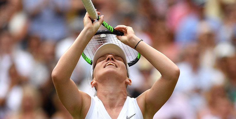 Simona Halep, Wimbledon, 11 luglio 2019
(Mike Hewitt/Getty Images)