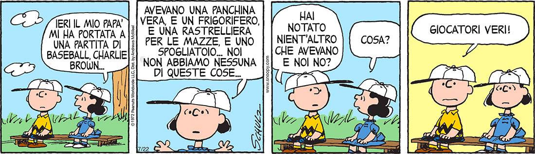 Peanuts 2019 luglio 22