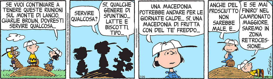 Peanuts 2019 luglio 25