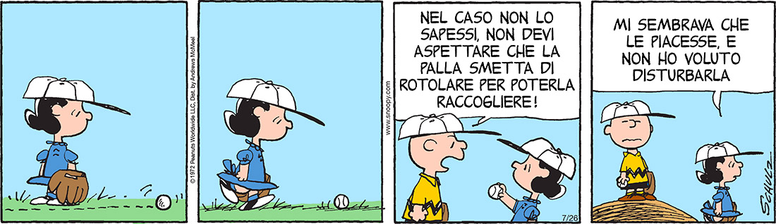 Peanuts 2019 luglio 26