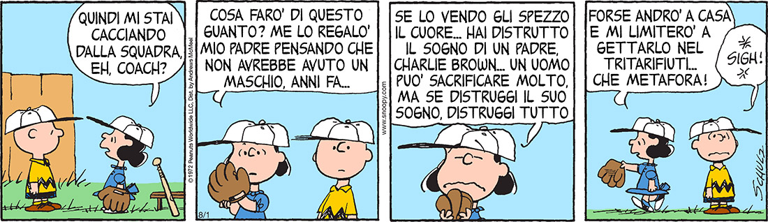 Peanuts 2019 agosto 1