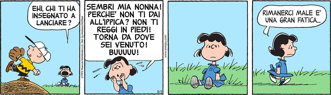 Peanuts 2019 agosto 3
