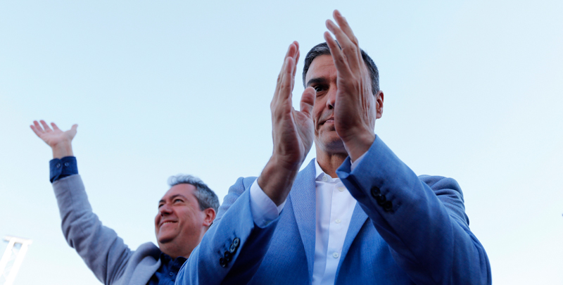 Il primo ministro spagnolo Pedro Sánchez (Marcelo del Pozo/Getty Images)