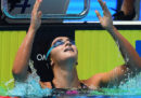 Simona Quadarella ha vinto la medaglia d'oro nei 1500 stile libero ai Mondiali di nuoto