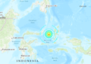 C'è stato un terremoto di magnitudo 6.9 in Indonesia, nel mare delle Molucche