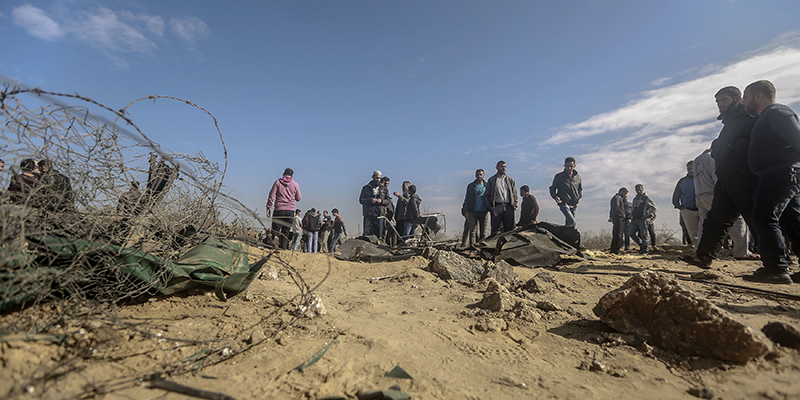 Khan Yunis, Striscia di Gaza, dicembre 2018 (Mohammed Talatene/picture-alliance/dpa/AP Images)