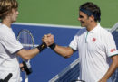 Roger Federer è stato eliminato agli ottavi del torneo di Cincinnati da Andrey Rublev