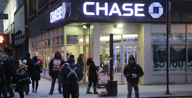 Chase Bank (AP Photo/Mark Lennihan)