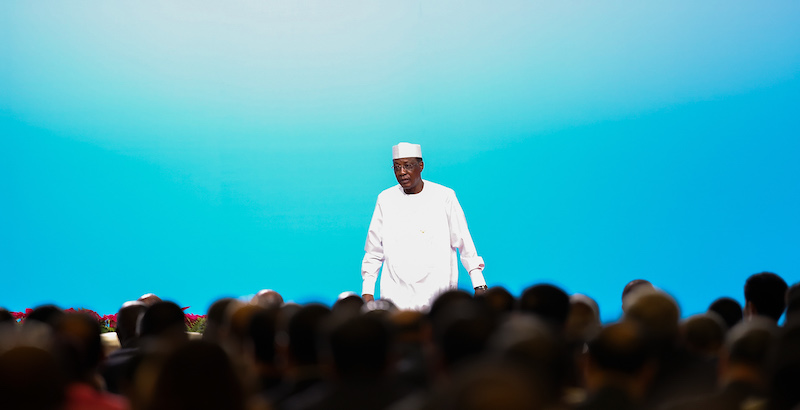 Il presidente del Ciad, Idriss Déby (Lintao Zhang/Getty Images)