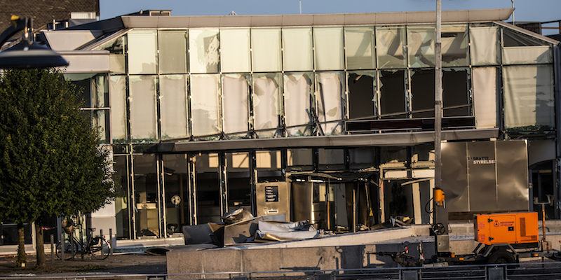 
La sede dell'Agenzia delle entrate danese a Copenaghen, in Danimarca, il 7 agosto 2019 (Ólafur Steinar Rye Gestsson / Ritzau Scanpix)