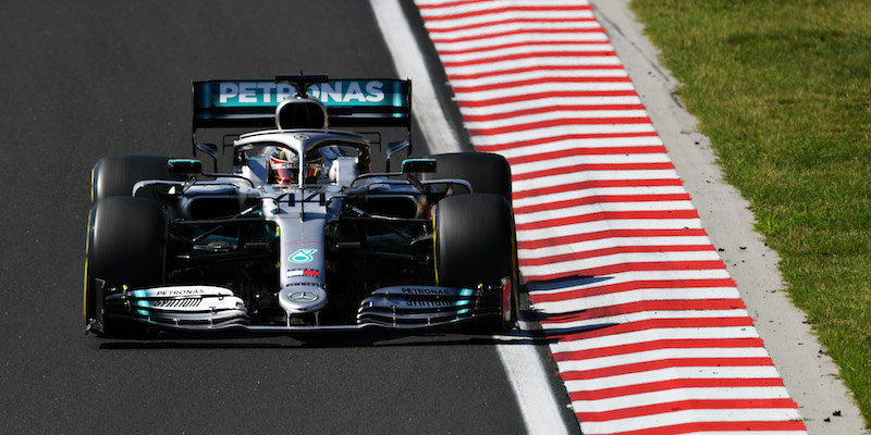 Lewis Hamilton durante il Gran Premio d'Ungheria (Dan Mullan/Getty Images)