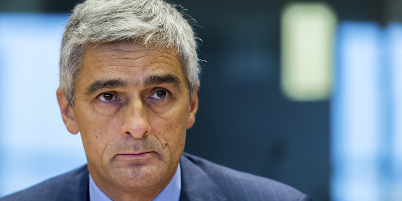 Giovanni Buttarelli, nel 2015 (AP Photo/Geert Vanden Wijngaert)