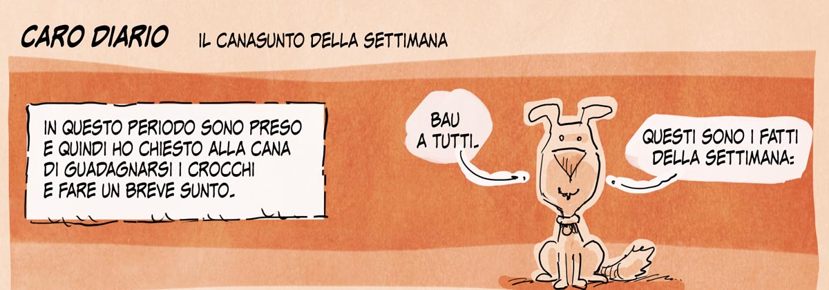 Il canasunto della settimana