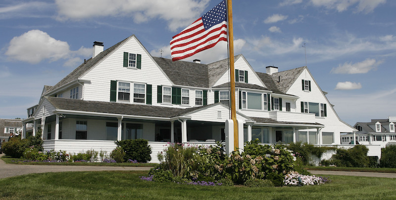 La villa della famiglia Kennedy a Hyannis Port (AP Photo/Stew Milne)