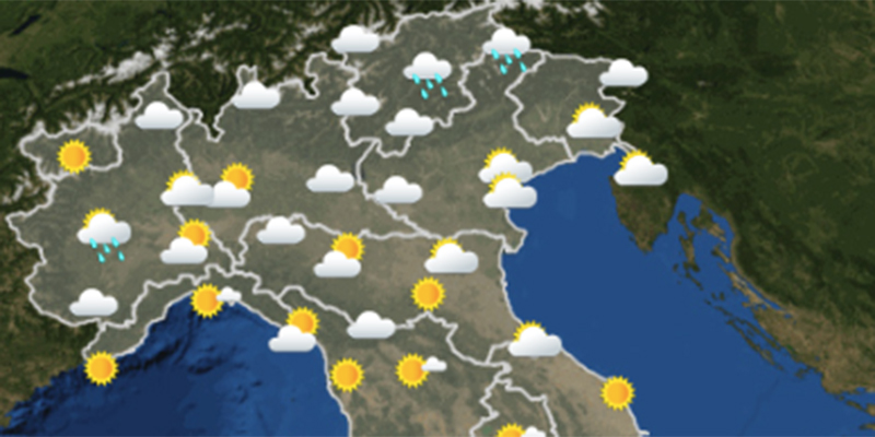 Meteo: le previsioni per domani, mercoledì 21 agosto