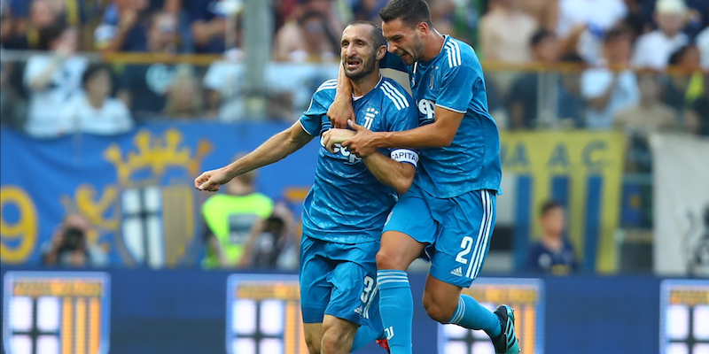 La Juventus ha battuto 1-0 il Parma nella prima partita di Serie A