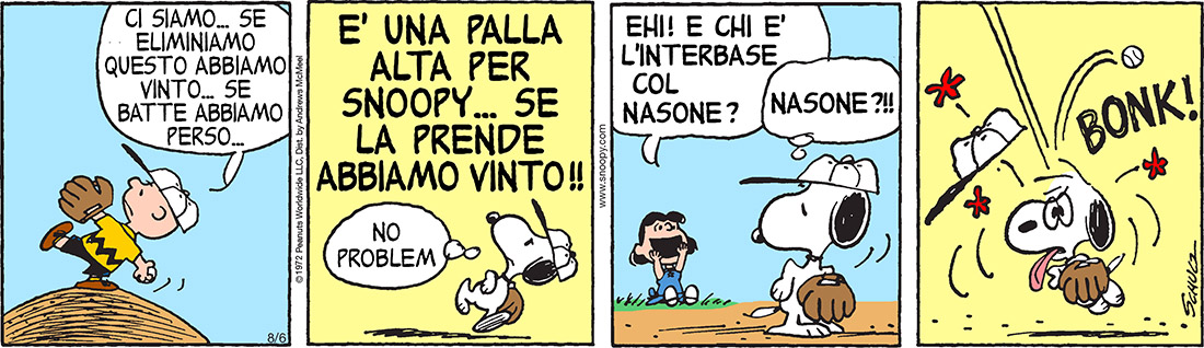 Peanuts 2019 agosto 6