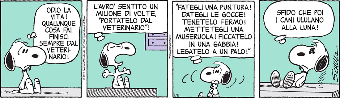 Peanuts 2019 agosto 8