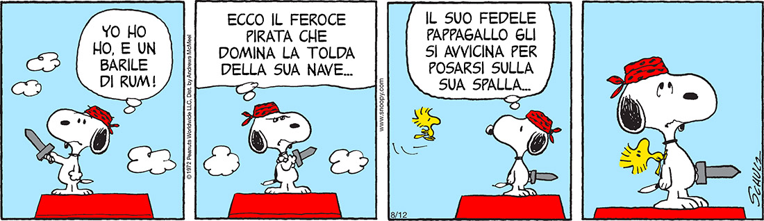 Peanuts 2019 agosto 12