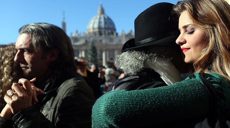 Roma, 17 dicembre 2014 (Franco Origlia/Getty Images)