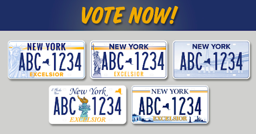La nuova targa di New York sarà scelta online dai suoi abitanti