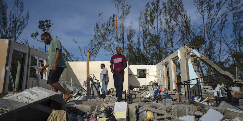 Freeport, Bahamas, 4 settembre
(AP Photo/Ramon Espinosa)