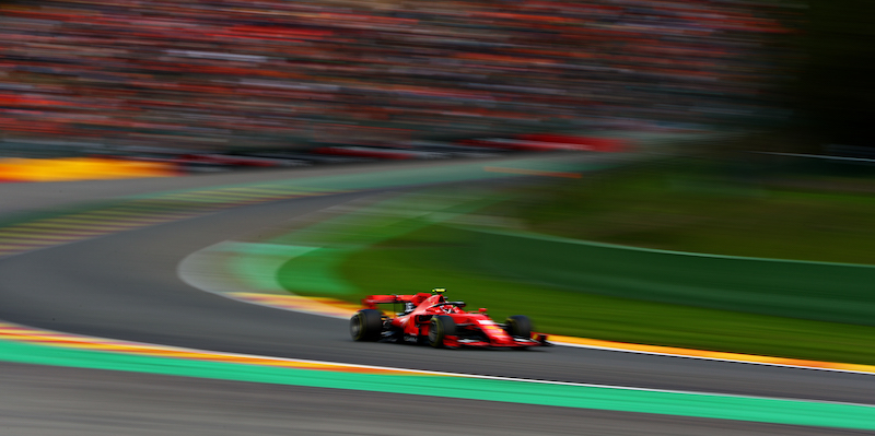 Charles Leclerc nel Gran Premio del Belgio (Dan Istitene/Getty Images)