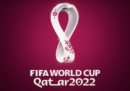 Il logo dei Mondiali di calcio del 2022 in Qatar