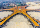Le foto del nuovo enorme aeroporto di Pechino