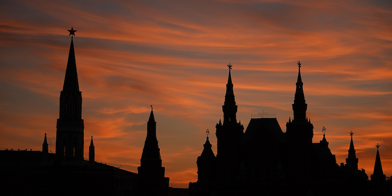 La sagoma del Cremlino, a Mosca (Christopher Furlong/Getty Images)
