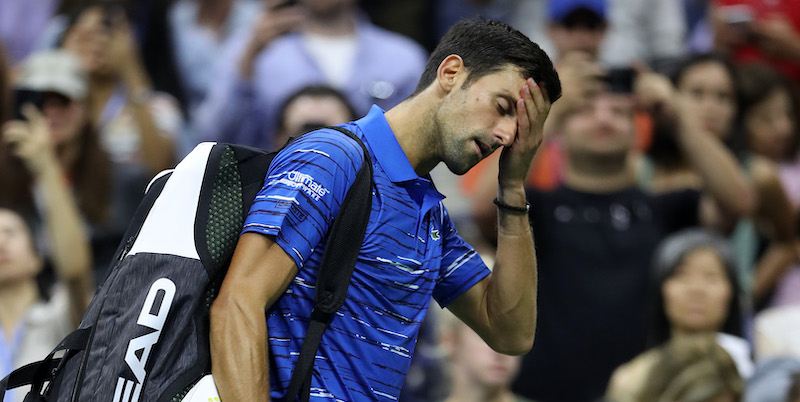 Novak Djokovic si è ritirato dagli US Open