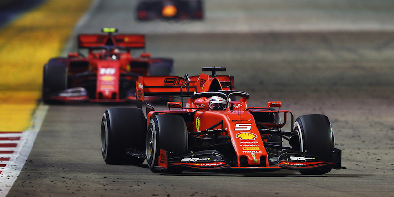 Sebastian Vettel ha vinto il Gran Premio di Singapore di Formula 1