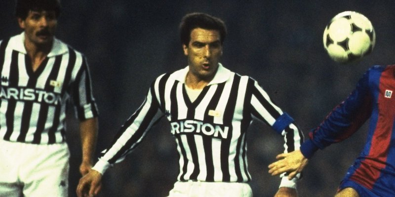 Gaetano Scirea contro il Barcellona nel 1984 (Allsport UK /Allsport)