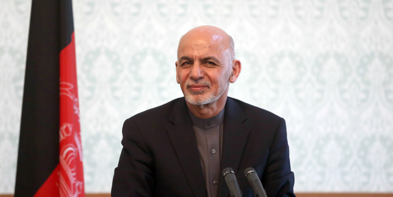 Il presidente afghano Ashraf Ghani. (AP Photos/Massoud Hossaini)