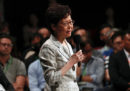 A Hong Kong c'è stato il primo di una serie di incontri pubblici tra la governatrice Carrie Lam e la popolazione