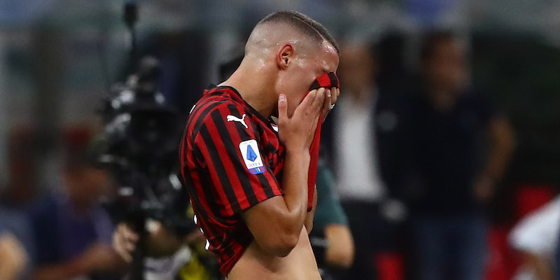 Rade Krunic al termine di Milan-Fiorentina (Getty Images)