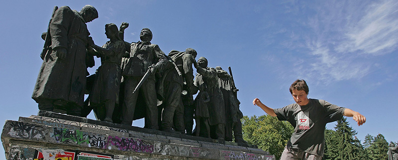 Un monumento del periodo comunista a Sofia (Christopher Furlong/Getty Images)