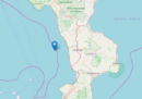 Poco prima delle 5 di lunedì mattina c'è stato un terremoto di magnitudo 4.2 al largo della Calabria