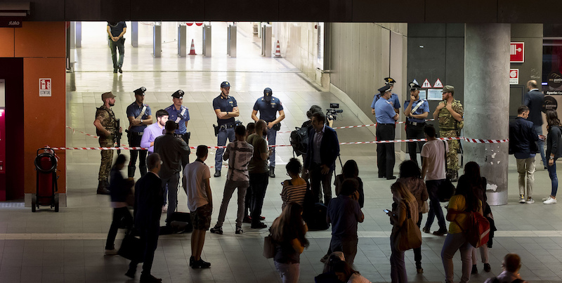 La stazione Tiburtina a Roma, 26 settembre 2019
(Cecilia Fabiano - LaPresse)