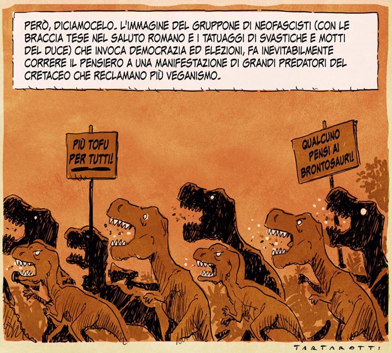 In effetti è stato un poco bizzarro