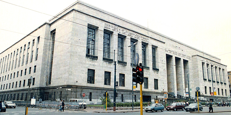 Una foto d'archivio del palazzo di Giustizia di Milano (ANSA ARCHIVIO/MNE)